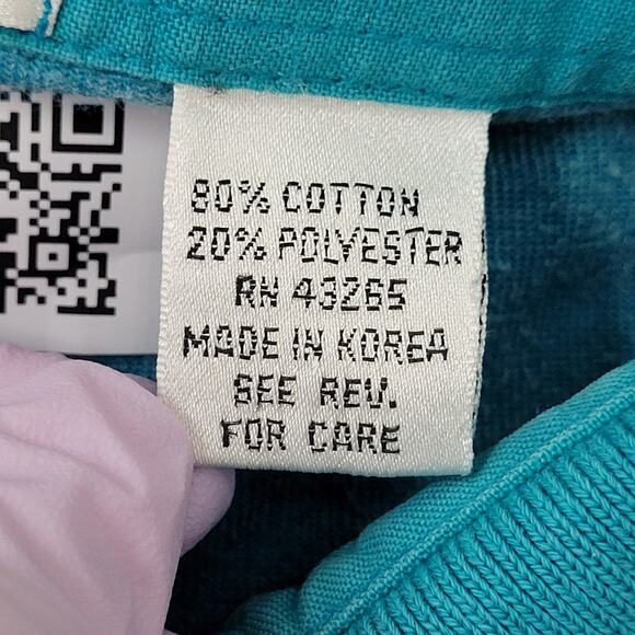 Vintage 90s MOD Velour Collared Sweater Womens M 21x24 Baggy - Picture 6 of 13